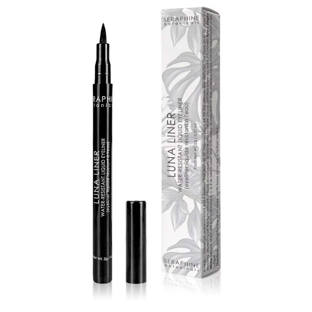 Seraphine botanicals Luna Liner - Water-Resistant Liquid Eyeliner - Picture 1 of 2